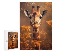 Rompecabezas para Adolescentes 1000 PCS Close Up Giraffe Rompecabezas para Adultos Juegos De Relajación Análisis Y Lógica Diversión En Casa Actividades, 1000 PCS