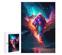 Rompecabezas para Adolescentes 1000 PCS Cosmic Explosion Rompecabezas para Adultos Juegos Relajantes Desafío Difícil Desafío Educativo 1000 PCS