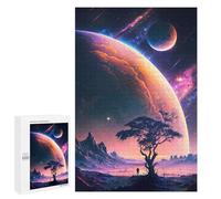 Rompecabezas para Adolescentes 1000 PCS Cosmic Wanderlust Rompecabezas para Adultos Juego Familiar Decoración Desafiante De Completar 1000 PCS