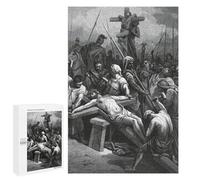 Rompecabezas para Adolescentes 1000 PCS Crucifixion of Jesus Rompecabezas para Adultos Juegos Relajantes Pero Divertidos Y Humorísticos 1000 PCS