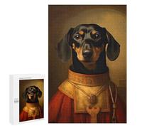Rompecabezas para Adolescentes 1000 PCS Dachshund The Pope Rompecabezas Juguetes Antiestrés Decoración del Hogar Cumpleaños Y Navidad 1000 PCS