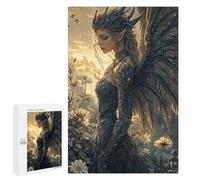 Rompecabezas para Adolescentes 1000 PCS Dark Angel in Bloom Rompecabezas para Adultos Juegos Relajantes Decoración Perfecta Regalos De Cumpleaños Y Únicos 1000 PCS