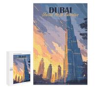 Rompecabezas para Adolescentes 1000 PCS Dubai, United Arab Emirates Travel Rompecabezas para Adultos Juegos Relajantes Decoración Actividades Divertidas En Casa 1000 PCS