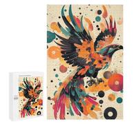 Rompecabezas para Adolescentes 1000 PCS Dynamic Eagle in Flight A Bold Pop Art Display Abstract Eagle Artwork Rompecabezas para Adultos Juego De Ingenio Decoración del Hogar Regalos para Reducir El E