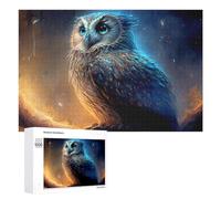 Rompecabezas para Adolescentes 1000 PCS Enchanted Night Owl Portrait Rompecabezas para Adultos Juegos Relajantes Corte De Precisión Juego Desafiante Regalos 1000 PCS