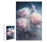 Rompecabezas para Adolescentes 1000 PCS Enchanted Rose Fantasy Rompecabezas para Adultos Juego Familiar Decoración Desafiante De Completar 1000 PCS