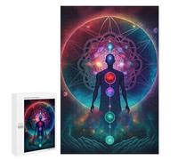 Rompecabezas para Adolescentes 1000 PCS Esoteric Zen Universe V7 Rompecabezas para Adultos Juguetes Antiestrés Arte De Pared Interacción Entre Padres E Hijos 1000 PCS