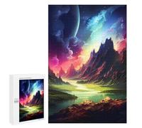 Rompecabezas para Adolescentes 1000 PCS Fantasy Astral Wonderland Rompecabezas para Adolescentes Juguetes Antiestrés Mejora La Memoria 1000 PCS