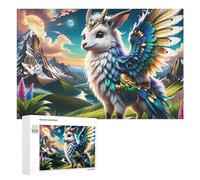 Rompecabezas para Adolescentes 1000 PCS Fantasy Mythical Creature Artwork Rompecabezas para Adultos Juego De Ingenio Decoración del Hogar Actividades Divertidas En Casa 1000 PCS