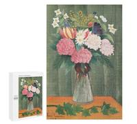 Rompecabezas para Adolescentes 1000 PCS Flowers in A Vase Rompecabezas para Adultos Juego De Ingenio Decoración del Hogar Regalos para Reducir El Estrés 1000 PCS