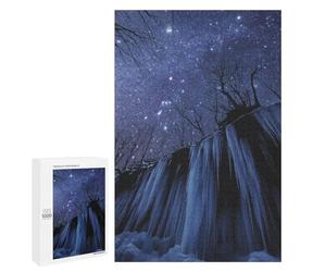 Rompecabezas para Adolescentes 1000 PCS Freezing Cold Night Rompecabezas para Adultos Juegos Relajantes Desafío Difícil Actividades Divertidas En Casa 1000 PCS