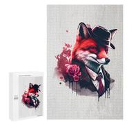 Rompecabezas para Adolescentes 1000 PCS Gangster Fox Funny Rompecabezas para Adultos Juegos Relajantes Desafío Difícil Desafío Educativo 1000 PCS