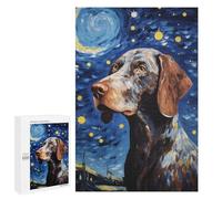 Rompecabezas para Adolescentes 1000 PCS German Shorthaired Pointer Rompecabezas para Adultos Juego De Ingenio Decoración del Hogar Regalos para Reducir El Estrés 1000 PCS