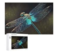 Rompecabezas para Adolescentes 1000 PCS Glowing Dragonfly in The Dark Rompecabezas para Adultos Juegos Familiares Análisis Y Lógica Actividades Divertidas En Casa 1000 PCS