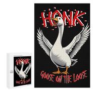 Rompecabezas para Adolescentes 1000 PCS Honk Goose on The Loose Rompecabezas para Adultos Juegos Relajantes Desafío Difícil Desafío Educativo 1000 PCS