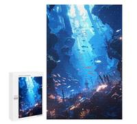 Rompecabezas para Adolescentes 1000 PCS In The Depths Rompecabezas para Adultos Juego De Ingenio Decoración del Hogar Regalos para Reducir El Estrés 1000 PCS