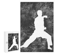 Rompecabezas para Adolescentes 1000 PCS Karate Silhouette 22 Rompecabezas para Adolescentes Juguetes Antiestrés Mejora La Memoria 1000 PCS