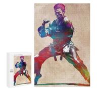 Rompecabezas para Adolescentes 1000 PCS Karate Sport Art Rompecabezas para Adultos Juego De Ingenio Decoración del Hogar Regalos para Reducir El Estrés 1000 PCS