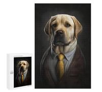 Rompecabezas para Adolescentes 1000 PCS Labrador in A Mens Suit Rompecabezas para Adultos Juguetes DIY Arte De Pared Oferta como Regalos para Toda La Familia 1000 PCS