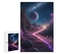 Rompecabezas para Adolescentes 1000 PCS Magical Pathway to The Stars Rompecabezas para Adultos Juego Familiar Decoración Desafiante De Completar 1000 PCS