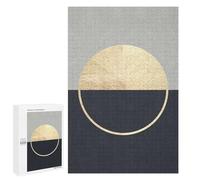 Rompecabezas para Adolescentes 1000 PCS Marble and Gold Art 7 Rompecabezas para Adultos Juguetes Antiestrés Arte De Pared Interacción Entre Padres E Hijos 1000 PCS