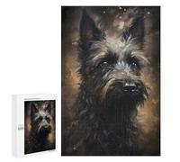 Rompecabezas para Adolescentes 1000 PCS Miniature Schnauzer Dog Rompecabezas para Adultos Juego Práctico Carrera De Velocidad Manual Desafío Educativo 1000 PCS
