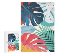 Rompecabezas para Adolescentes 1000 PCS Minimalist Floral 80 Rompecabezas para Adultos Juegos Relajantes Decoración Actividades Divertidas En Casa 1000 PCS