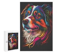 Rompecabezas para Adolescentes 1000 PCS My Australian Shepherd Rompecabezas para Adolescentes Juegos Relajantes Regalos para Mujeres Actividades Divertidas En Casa 1000 PCS