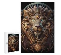 Rompecabezas para Adolescentes 1000 PCS Mystical Cosmic Lion Rompecabezas para Adultos Juegos Relajantes Pero Divertidos Y Humorísticos 1000 PCS