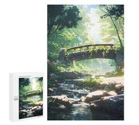 Rompecabezas para Adolescentes 1000 PCS Over The River Rompecabezas para Adultos Juegos Divertidos Decoración Perfecta como Regalos para Toda La Familia 1000 PCS