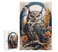 Rompecabezas para Adolescentes 1000 PCS Owl Celestial Guardian Rompecabezas para Adultos Juegos Relajantes Decoración Perfecta Regalos De Cumpleaños Y Únicos 1000 PCS
