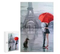 Rompecabezas para Adolescentes 1000 PCS Paris for Two Rompecabezas para Adultos Juego De Ingenio Decoración Diversión En Casa Actividades, 1000 PCS