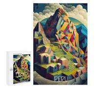 Rompecabezas para Adolescentes 1000 PCS Peru Machu Picchu Rompecabezas para Adolescentes Juguetes Antiestrés Mejora La Memoria 1000 PCS