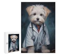 Rompecabezas para Adolescentes 1000 PCS Puppy Doctor Rompecabezas para Adolescentes Juguetes Antiestrés Mejora La Memoria 1000 PCS