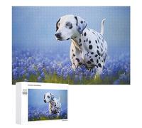 Rompecabezas para Adolescentes 1000 PCS Rompecabezas Dalmatian Dog Rompecabezas para Adultos Juguetes Antiestrés Desafío Difícil Cumpleaños