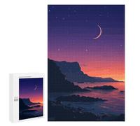 Rompecabezas para Adolescentes 1000 PCS Rompecabezas SoCal Coast Lofi Pixel Art Rompecabezas para Adultos Juguetes Antiestrés Análisis Y Lógica para Cumpleaños, Navidad 1000 PCS