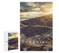 Rompecabezas para Adolescentes 1000 PCS Rompecabezas Sunset on Tochigi Area Rompecabezas para Adultos Juego Familiar Una Obra De Arte para Cumpleaños, Navidad 1000 PCS