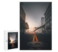 Rompecabezas para Adolescentes 1000 PCS San Francisco Rompecabezas para Adultos Juegos Relajantes Pero Divertidos Y Humorísticos 1000 PCS