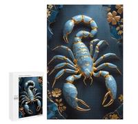 Rompecabezas para Adolescentes 1000 PCS Scorpion Kintsugi Rompecabezas para Adultos Juegos Relajantes Decoración Perfecta Regalos De Cumpleaños Y Únicos 1000 PCS