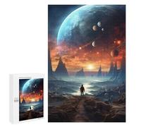 Rompecabezas para Adolescentes 1000 PCS Space Journey Rompecabezas Juegos Relajantes Decoración del Hogar Regalos Y Cumpleaños Únicos 1000 PCS