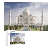 Rompecabezas para Adolescentes 1000 PCS Taj Mahal's Majestic Beauty Rompecabezas para Adultos Juegos Relajantes Corte De Precisión Juego Desafiante Regalos 1000 PCS