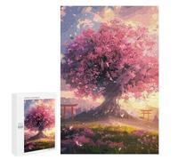 Rompecabezas para Adolescentes 1000 PCS Temple Gardens Rompecabezas para Adultos Juego De Ingenio Decoración del Hogar Regalos para Reducir El Estrés 1000 PCS