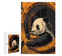 Rompecabezas para Adolescentes 1000 PCS The Panda Escape Rompecabezas para Adultos Juego Familiar Decoración Desafiante De Completar 1000 PCS