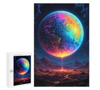 Rompecabezas para Adolescentes 1000 PCS The Rainbow Planet Earth Rompecabezas para Adultos Juego Familiar Decoración Desafiante De Completar 1000 PCS