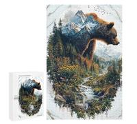 Rompecabezas para Adolescentes 1000 PCS The Solitary Wanderer Rompecabezas para Adultos Juego De Ingenio Decoración del Hogar Regalos para Reducir El Estrés 1000 PCS