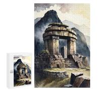 Rompecabezas para Adolescentes 1000 PCS The Temple of The Sun Peru Rompecabezas para Adultos Juegos Relajantes Desafío Difícil Desafío Educativo 1000 PCS