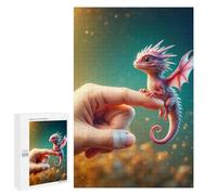 Rompecabezas para Adolescentes 1000 PCS The Tiny Dragon Rompecabezas para Adultos Juego Familiar Decoración Desafiante De Completar 1000 PCS