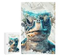 Rompecabezas para Adolescentes 1000 PCS The Turtles World Rompecabezas para Adultos Juegos Relajantes Pero Divertidos Y Humorísticos 1000 PCS