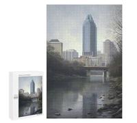 Rompecabezas para Adolescentes 1000 PCS Urban Oasis Austin USA Rompecabezas para Adolescentes Juguetes Antiestrés Mejora La Memoria 1000 PCS