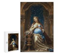 Rompecabezas para Adolescentes 1000 PCS Virgin Mary Rompecabezas para Adultos Juego Práctico Carrera De Velocidad Manual Desafío Educativo 1000 PCS